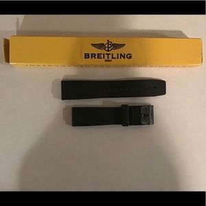Authentic Breitling Rubber Replacement Band